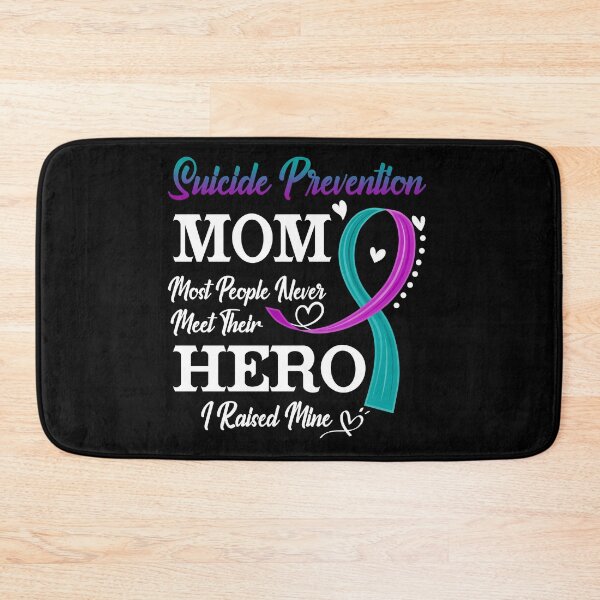 Item preview, Proud Suicide Prevention Mom Most People Never Meet Their Hero I Raised Mine Suicide Prevention Awareness designed and sold by Kohend.