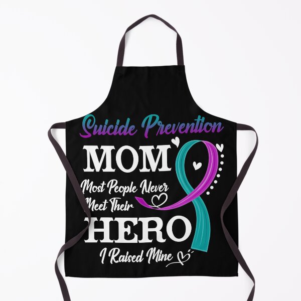 Item preview, Proud Suicide Prevention Mom Most People Never Meet Their Hero I Raised Mine Suicide Prevention Awareness designed and sold by Kohend.