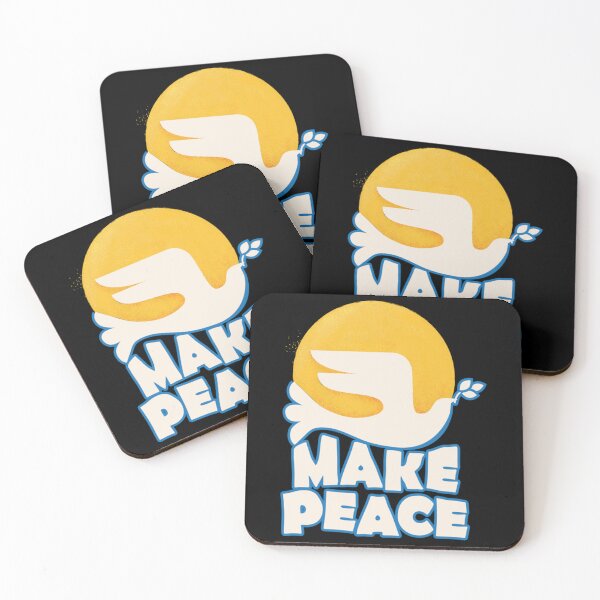 Item preview, Make Peace Typography designed and sold by Anabel Ferry.
