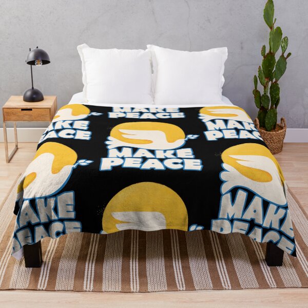 Item preview, Make Peace Typography designed and sold by Anabel Ferry.