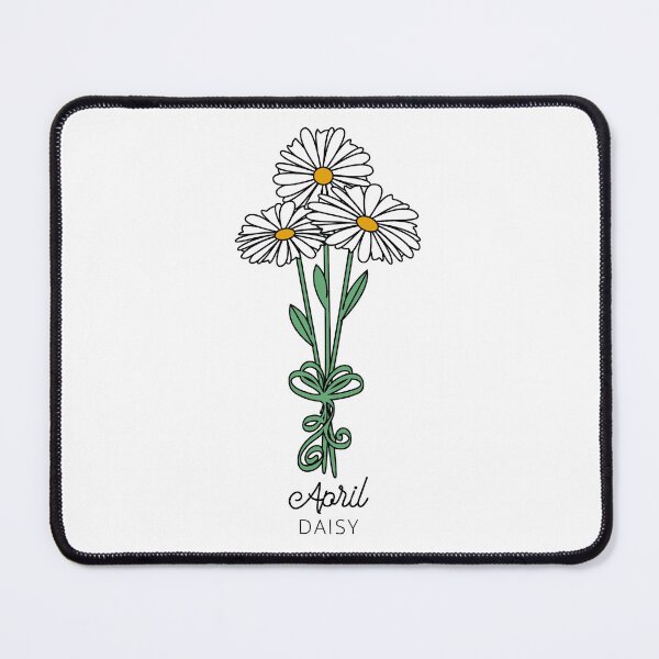 Item preview, April Birth Month Flower (Daisy Flower) designed and sold by customsbykate.