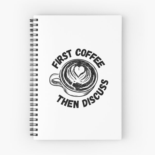Item preview, First Coffee Then Discuss designed and sold by Shirtinho Store.