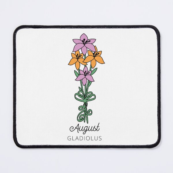 Item preview, August Birth Month Flower (Gladiolus Flower) designed and sold by customsbykate.