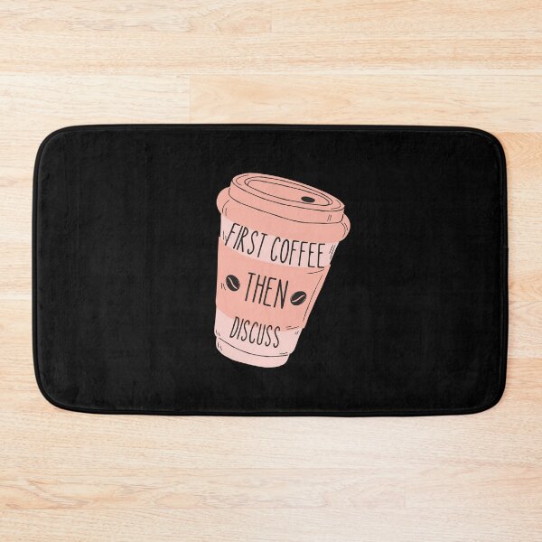 Item preview, First Coffee Then Discuss designed and sold by Shirtinho Store.