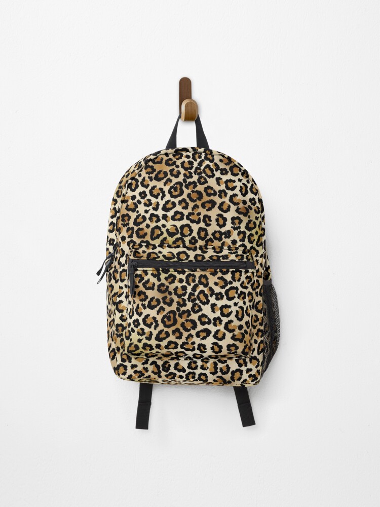 Mini leopard cheap print backpack