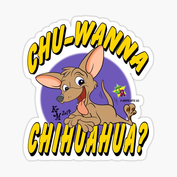 chihuahua? Sticker
