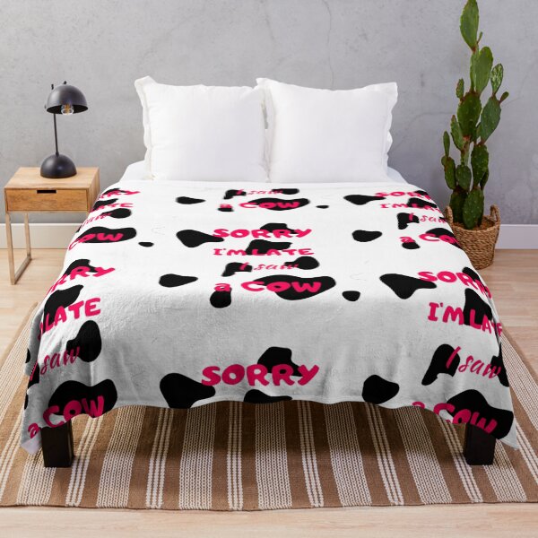 Item preview, Sorry I Am Late I Saw A Cow designed and sold by Wild-Rose-.