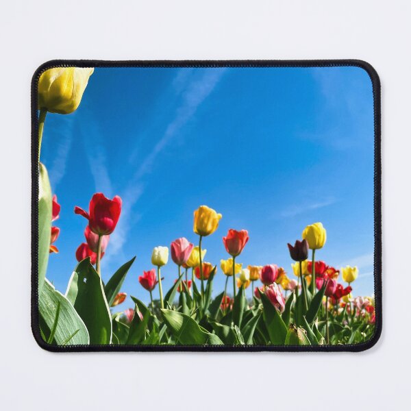 Item preview, Tulip fields on a sunny day designed and sold by DeVeauDesign.