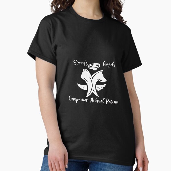 Storms Angels Rescue White Logo Classic T-Shirt