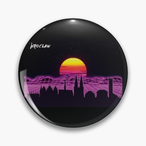 Item preview, Wroclaw Skyline Neon Nights designed and sold by DFerraz.
