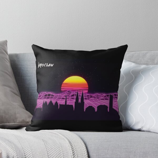 Item preview, Wroclaw Skyline Neon Nights designed and sold by DFerraz.
