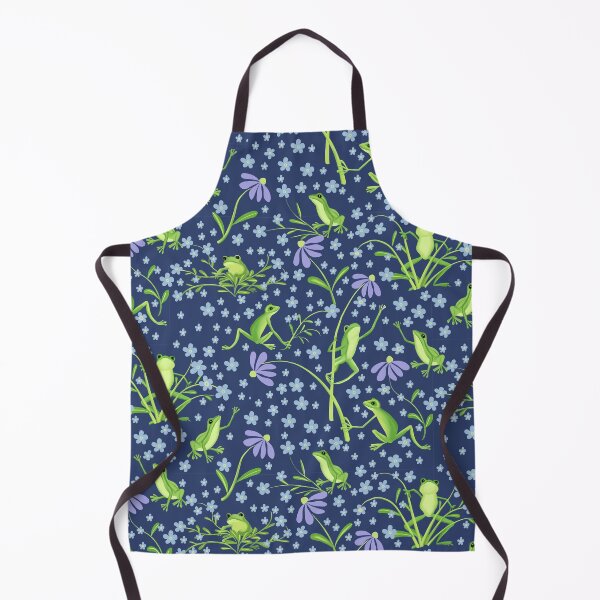 Item preview, Froggy floral designed and sold by SaplingArt.