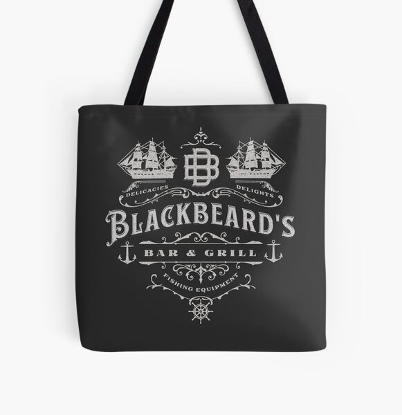 Aperçu de l'œuvre Blackbeard's Bar & Gril créée et vendue par Printshac.