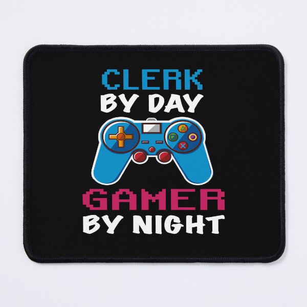 Item preview, Funny clerk Gamer Gift Idea, clerk Job Quotes Gift, clerk Dad Husband Gaming Lover Design, clerk video Games Christmas Gift designed and sold by xlnv.