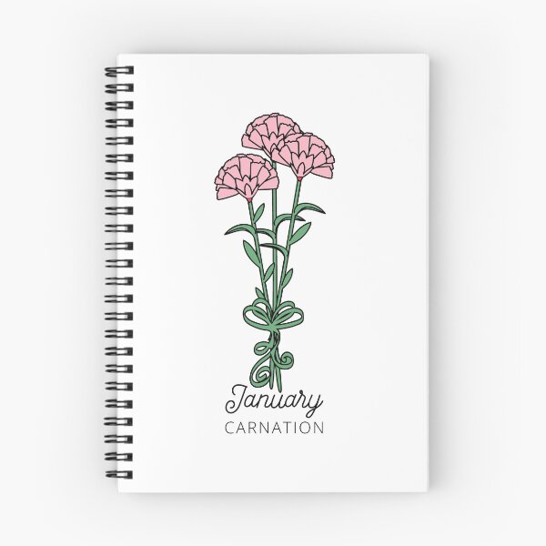 Item preview, January Birth Month Flower (Carnation) designed and sold by customsbykate.