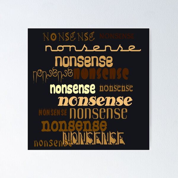 Item preview, Sepiatone bunch of nonsense. :) designed and sold by DianeBP.