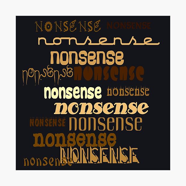 Item preview, Sepiatone bunch of nonsense. :) designed and sold by DianeBP.