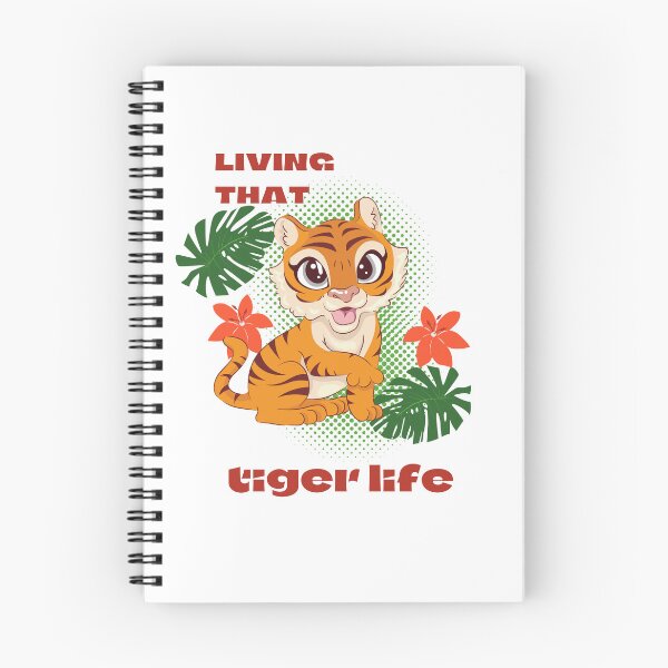 Item preview, living that tiger life designed and sold by DoraHappy.