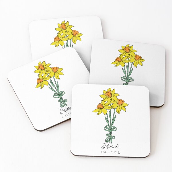 Item preview, March Birth Month Flower (Daffodil) designed and sold by customsbykate.