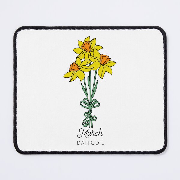 Item preview, March Birth Month Flower (Daffodil) designed and sold by customsbykate.