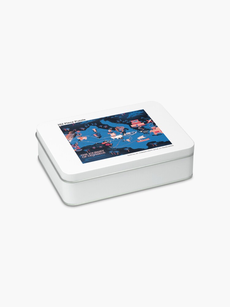 Alternate view of Odyssey Map - Constellation safe for work Jigsaw Puzzle