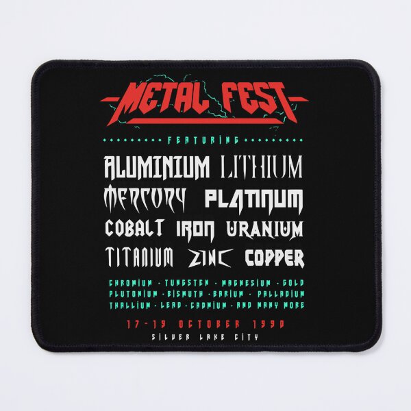 Artikelvorschau, Metal-Fest entworfen und verkauft von Karli Johnston.
