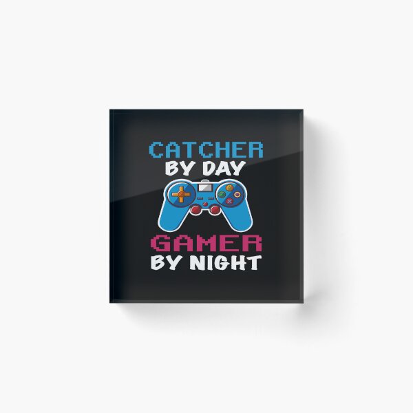 Item preview, Funny catcher Gamer Gift Idea, catcher Job Quotes Gift, catcher Dad Husband Gaming Lover Design, catcher video Games Christmas Gift designed and sold by xlnv.