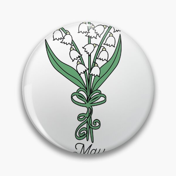 Item preview, May Birth Month Flower (Lily) designed and sold by customsbykate.