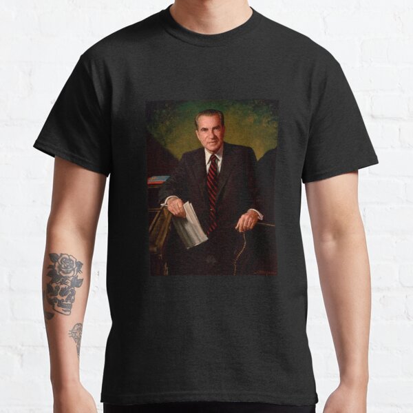 NIB - Mens Football Fine Jersey T-shirts - American President Richard Nixon  