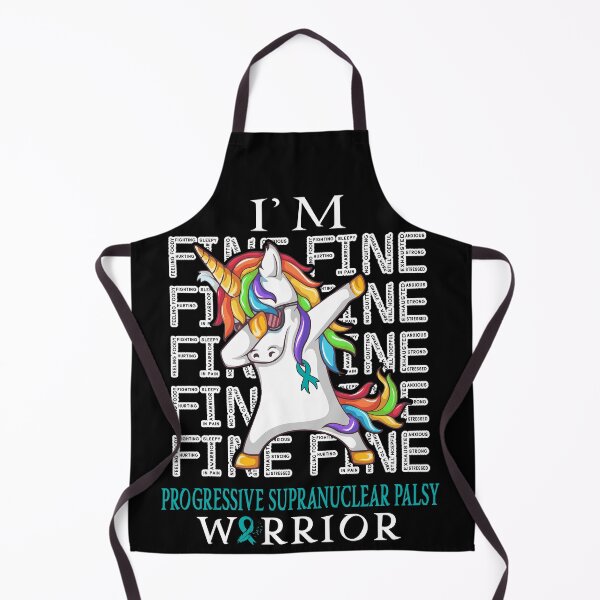 Aperçu de l'œuvre Licorne Progressive Supranuclear Palsy Warrior Je vais bien Sensibilisation à la paralysie supranucléaire progressive créée et vendue par Hatjar.