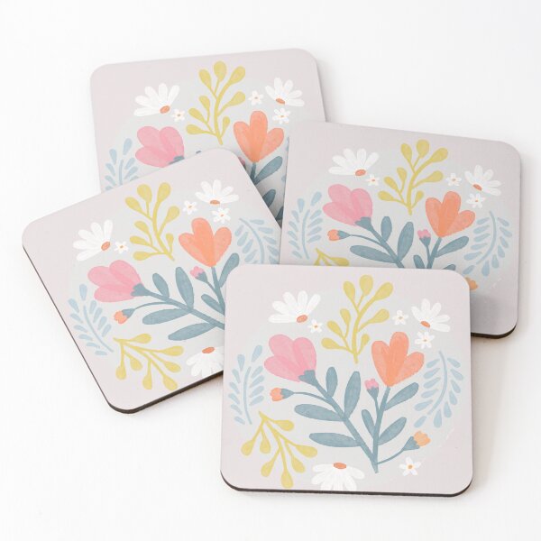 Item preview, rainy day guache florals  designed and sold by sward4614.