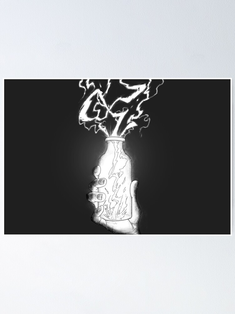 "Catching Lightning Bolt in a Bottle" Poster for Sale by rstru1 Redbubble