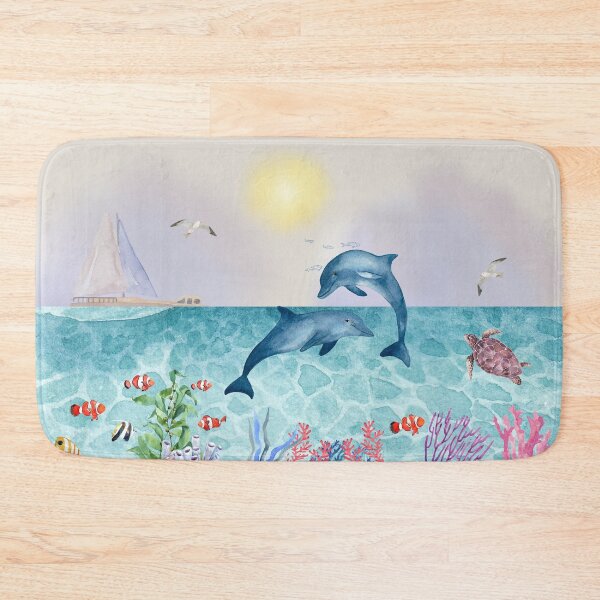 Item preview, Blue Dolphin Ocean Fantasy designed and sold by whitedove457.