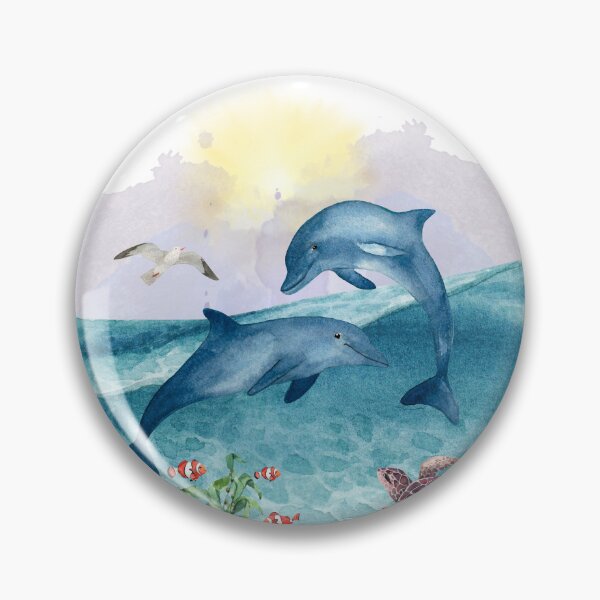 Item preview, Blue Dolphin Ocean Fantasy designed and sold by whitedove457.