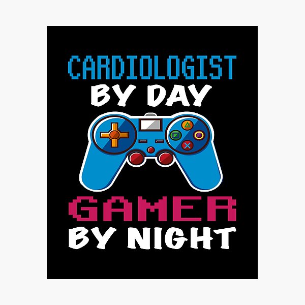 Item preview, Funny cardiologist Gamer Gift Idea, cardiologist Job Quotes Gift, cardiologist Dad Husband Gaming Lover Design, cardiologist video Games Christmas Gift designed and sold by xlnv.