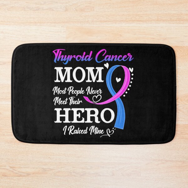 Item preview, Proud Thyroid Cancer Mom Most People Never Meet Their Hero I Raised Mine Thyroid Cancer Awareness designed and sold by Kohend.