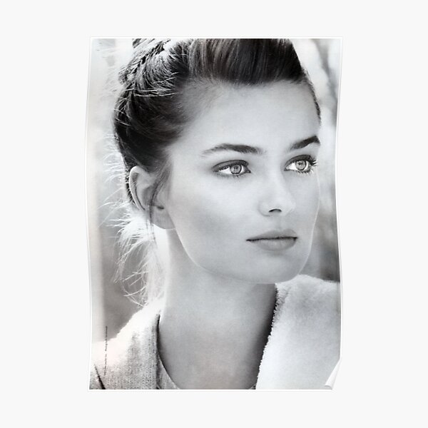 &ldquo;Paulina Porizkova&rdquo; Poster by BookishAgnese | Redbubble