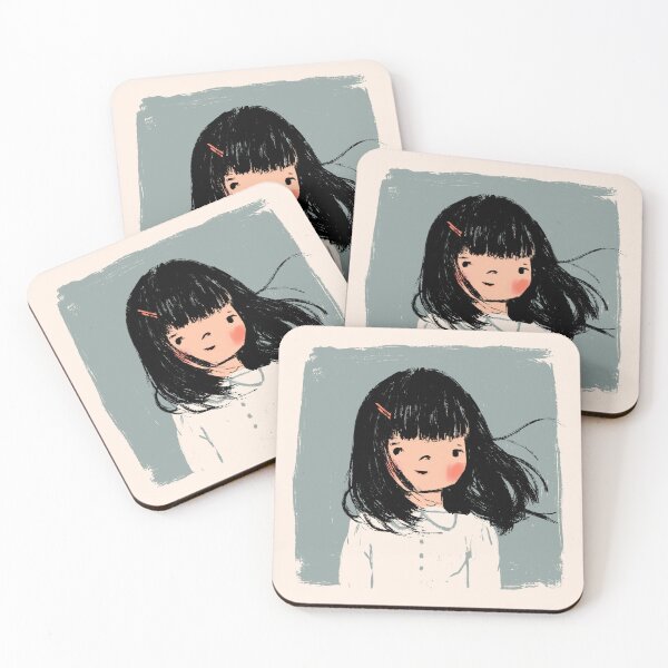 Item preview, Breezy Girl - Ivory Background designed and sold by Shelley Johannes Studio.