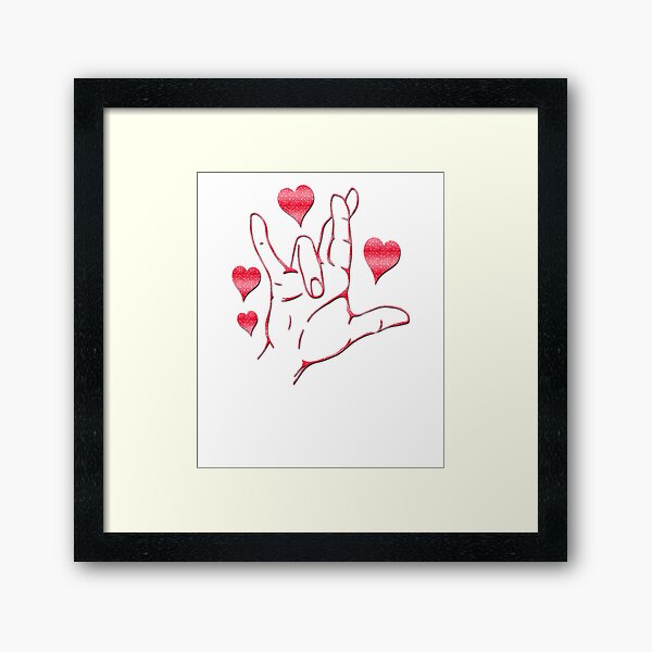 Item preview, American Sign Language -I love you very much designed and sold by Mimis Ts.
