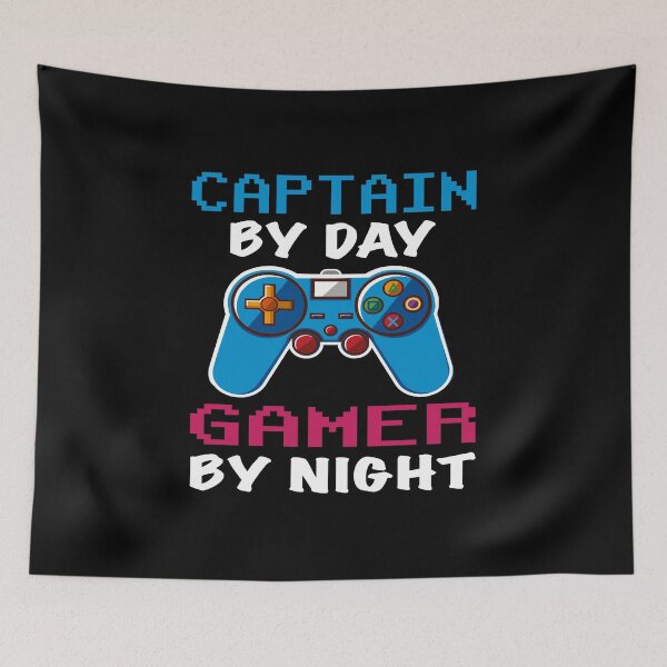 Item preview, Funny captain Gamer Gift Idea, captain Job Quotes Gift, captain Dad Husband Gaming Lover Design, captain video Games Christmas Gift designed and sold by xlnv.