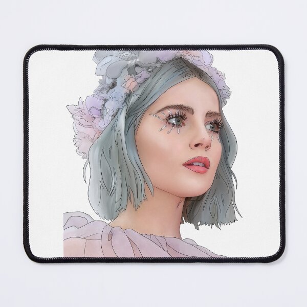 Item preview, Midsommer Night’s Dream | Girl with the Pastel Flower Crown designed and sold by Aryeh Studio.