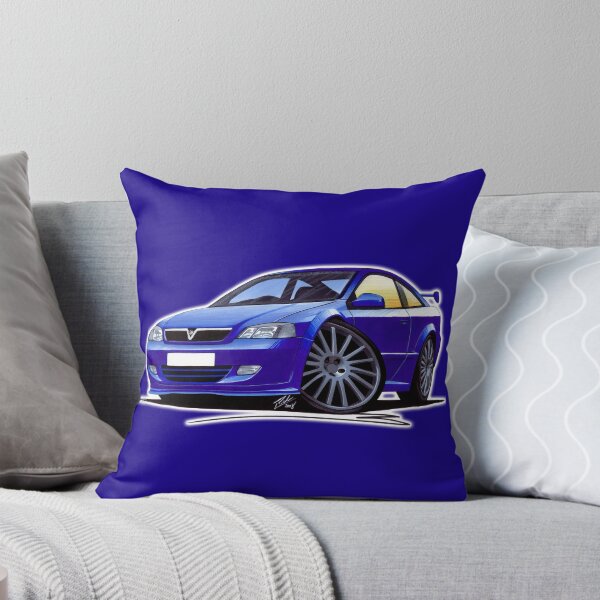Item preview, Vauxhall Astra (Mk4) '888' Coupe Blue designed and sold by Yeomans Cartoons.