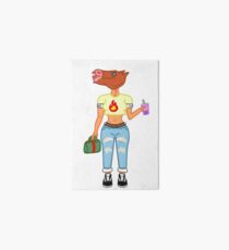 Horse Girl Art Board