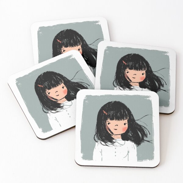 Item preview, Breezy Girl - White Background designed and sold by Shelley Johannes Studio.