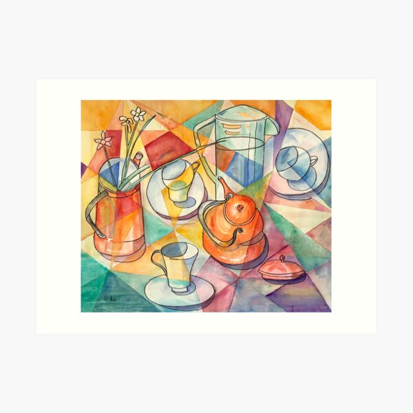 Breakfast Table Art Print