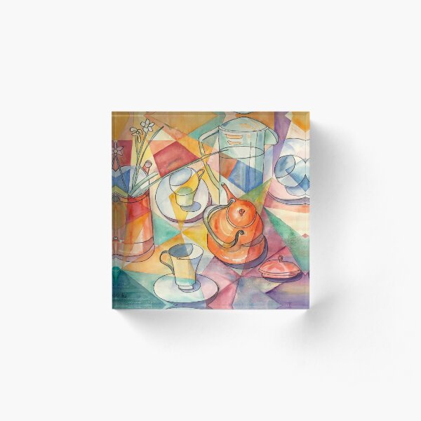 Breakfast Table Acrylic Block