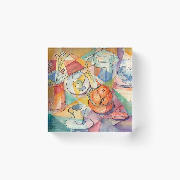Breakfast Table Acrylic Block