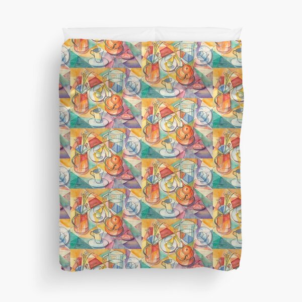 Breakfast Table Duvet Cover