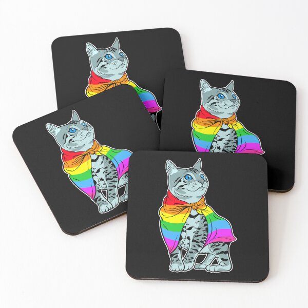 Item preview, Rainbow Pride Kitty designed and sold by Karli Johnston.