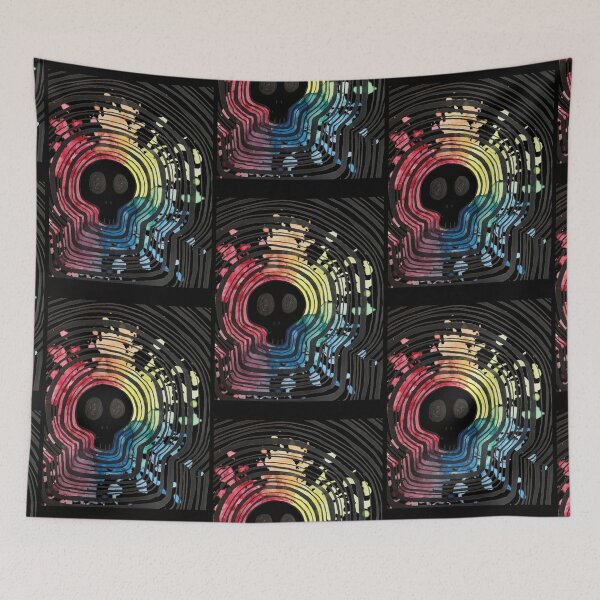Item preview, Rainbow Skull designed and sold by Karli Johnston.